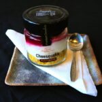 Cheesecake (potje, rood fruit topping)